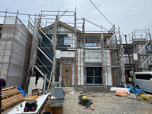 ーBloomーブルームー小倉南区湯川1丁目1期　【小倉南区　新築戸建て】の外観|現地撮影　2025,5,29　ーBloomーブルームー小倉南区湯川1丁目1期　【小倉南区　新築戸建て】