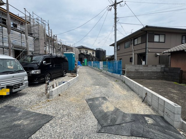 ーBloomーブルームー小倉南区湯川1丁目1期　【小倉南区　新築戸建て】の前面道路含む現地写真|現地撮影　2025,5,29　ーBloomーブルームー小倉南区湯川1丁目1期　【小倉南区　新築戸建て】