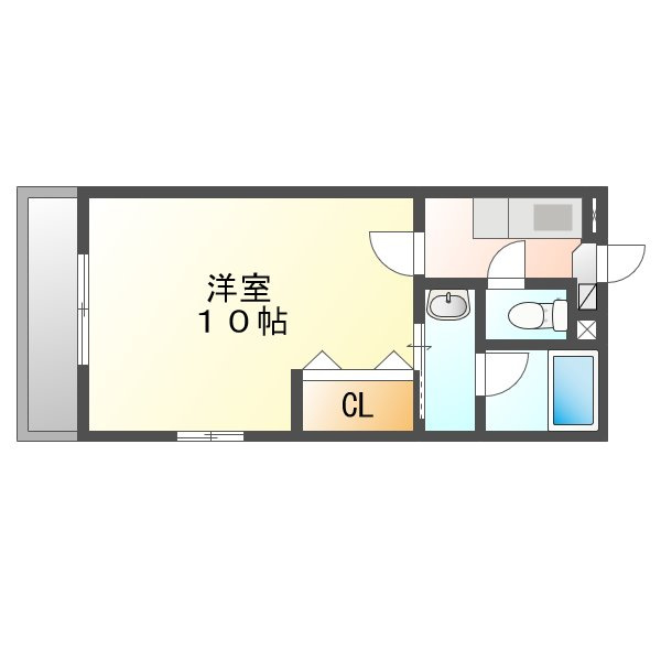 ピアルアーナ東古松の間取り