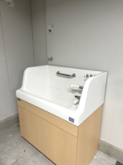 【設備】 | 【ペット足洗い場】3階にございます。お出かけの後、きれいになってお部屋に戻れます！
