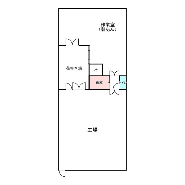 天童市乱川3丁目6-1の間取り|工場