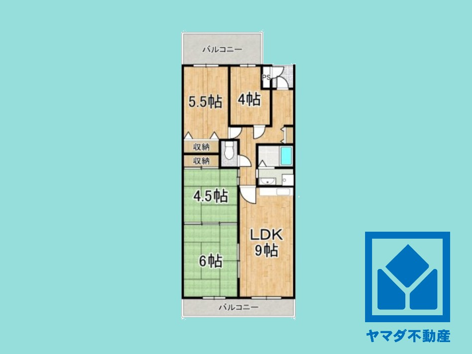 シャルマンコーポ新田辺の間取り|図面と現況が異なる場合は現況を優先いたします。