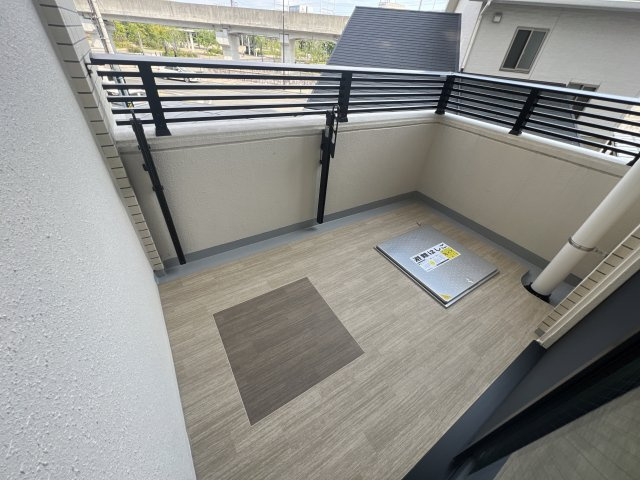 THE MUSE神屋町のバルコニー