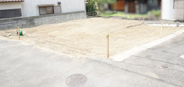 売土地　大東市北条５丁目（建築条件無し更地渡し）