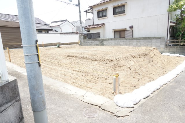 売土地　大東市北条５丁目（建築条件無し更地渡し）の外観