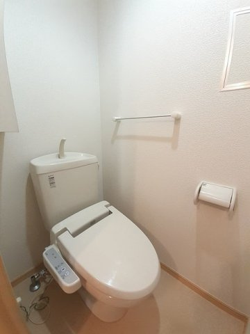 ベルコート桜Ａのトイレ|コンパクトで使いやすいトイレです