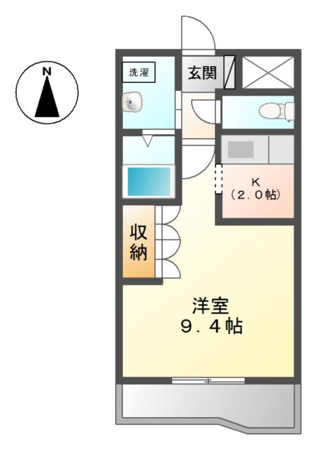 ベルガモットの間取り