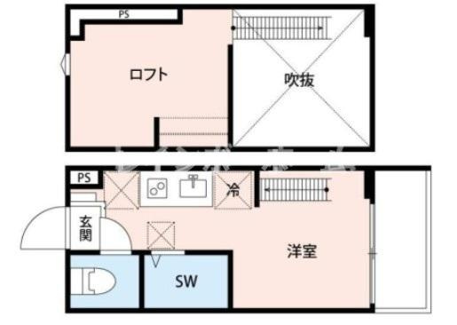 Bliss西船橋の間取り
