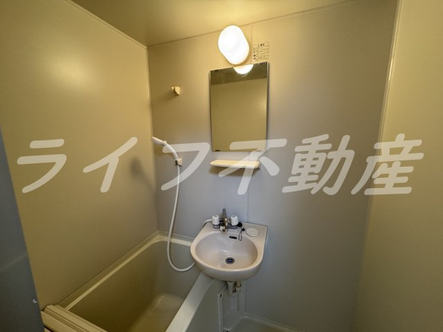 ミドービルの洗面所|使いやすい洗面所です