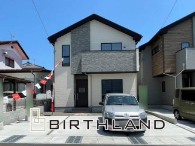 新築戸建・建売　福島市笹木野4期　全2棟の外観|＜1号棟＞食洗機やウォークスルークローゼット、スタディカウンターなど機能性充実のオススメ物件です！