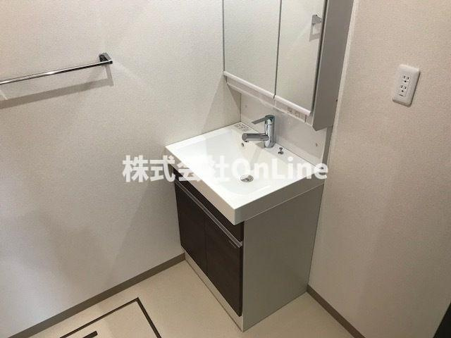 クロワール 別宮の洗面所