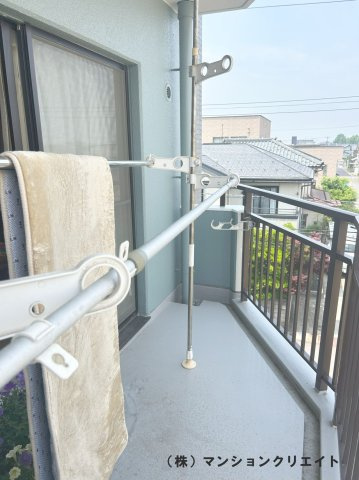 福井ダイカンプラザのバルコニー|東側バルコニー