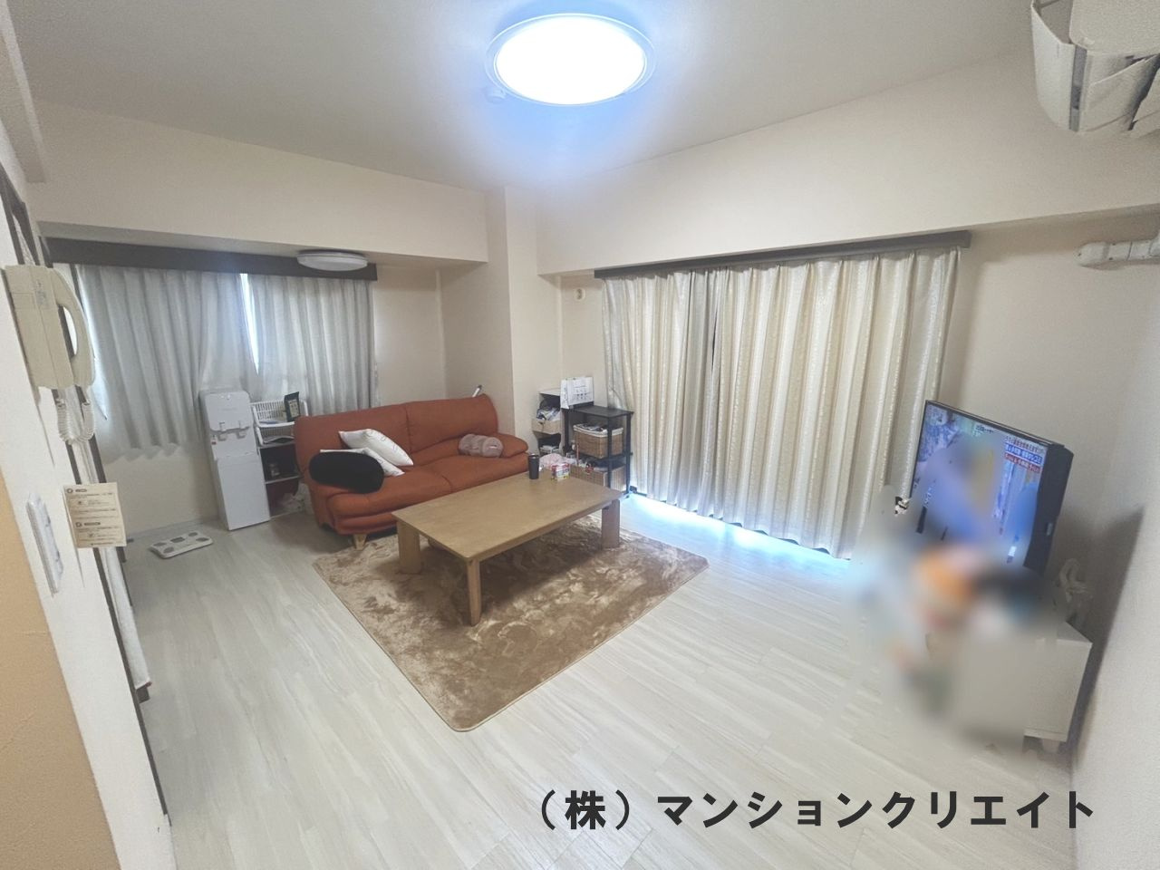 福井ダイカンプラザの居間・リビング|LDK約14.5帖　　