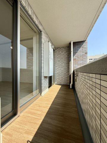 プレジオ帝塚山のバルコニー