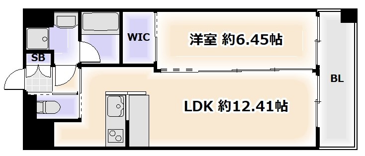 プレジオ帝塚山の間取り
