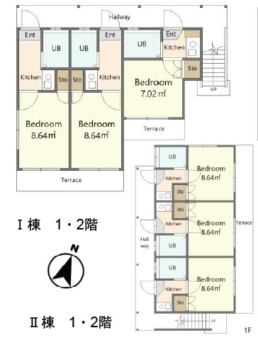 【間取り】 | 【2棟一択】川崎市多摩区生田８丁目の一棟売りアパート