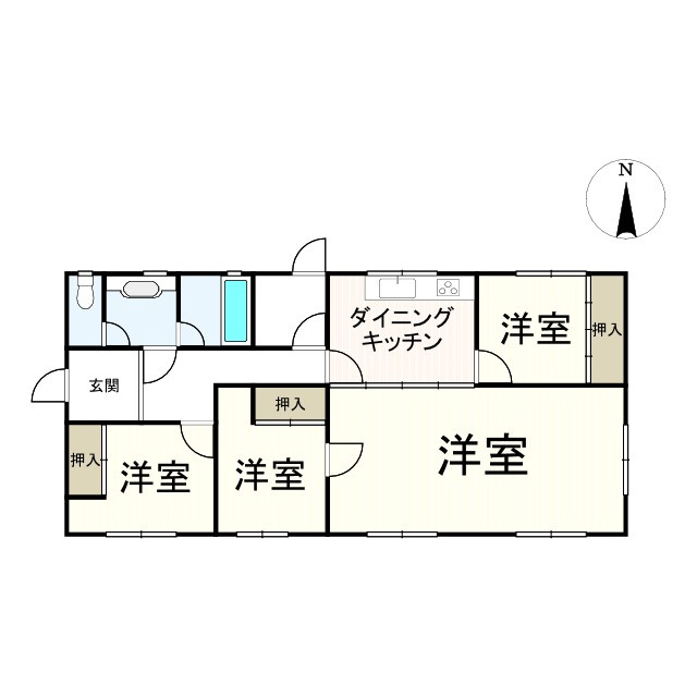 【中古】社館ノ内の間取り