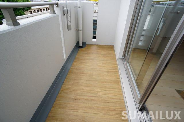 熊本市東区月出１丁目の賃貸マンションのバルコニー