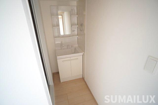 熊本市東区月出１丁目の賃貸マンションの独立洗面台