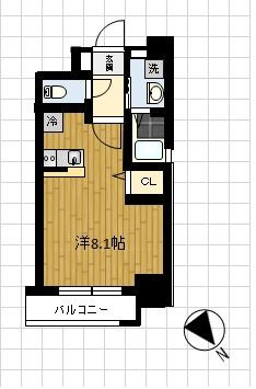 J-PLACE天神東の間取り