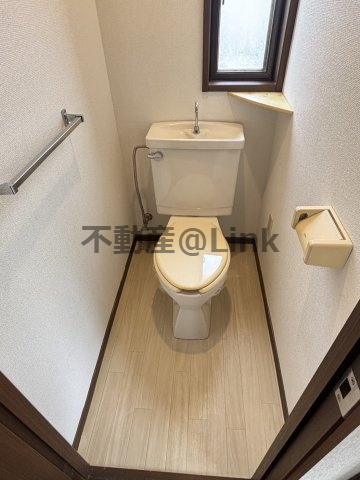 【6DK】遠野町滝内城【駐車場4台可能】のトイレ|２Fトイレ