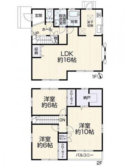 【間取り】 | 四日市市東日野２丁目