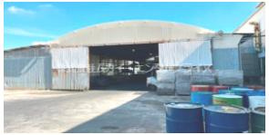 狭山市東野西4丁目　貸工場の外観