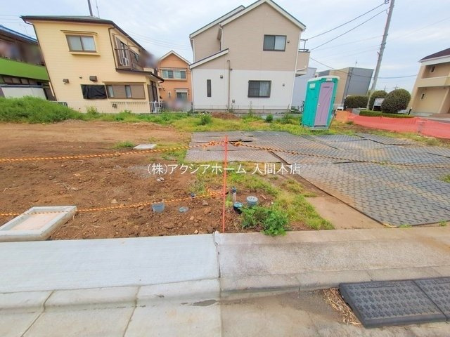 入間市上藤沢・全11区画　建築条件付土地　A区画　～南西角地～の外観|2025年4月28日撮影