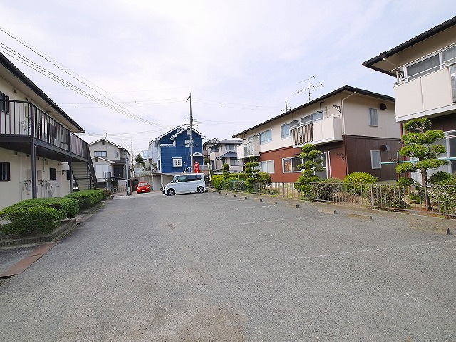 大西ハイツDの駐車場