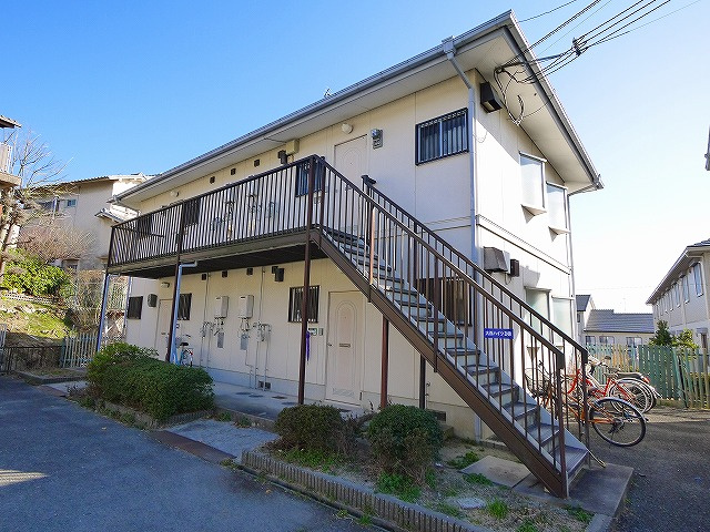 大西ハイツDの外観