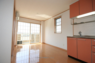 【居間・リビング】 | サンパティーク・ロジュマンＤ | 使いやすいリビングです
サンパティークロジュマンD棟　203号室　平成21年4月23日