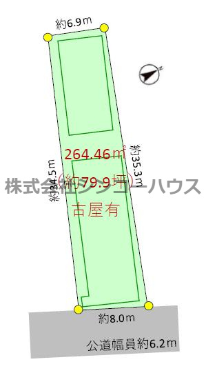 【土地図】 | 久喜市菖蒲町菖蒲　売地