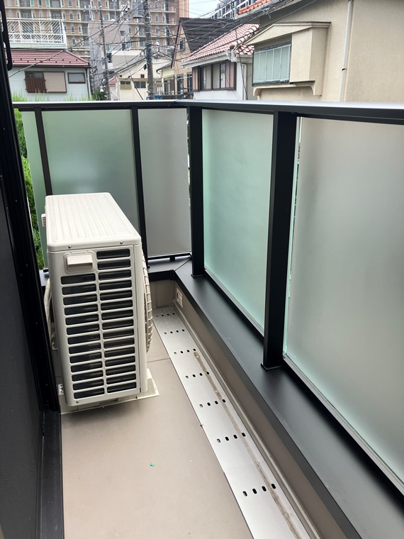 野方戸建のバルコニー