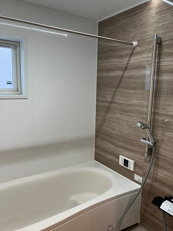 野方戸建の浴室