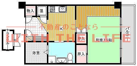 カーサマリア【キャッシュバック対象物件】の間取り