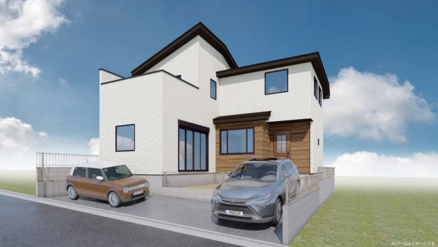 横浜市栄区上之町　新築戸建て【仲介手数料無料】カースペース2台