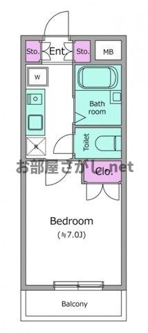 レジディア浦安#浦安市 #デザイナーズ#値下げ #一人暮らしの間取り