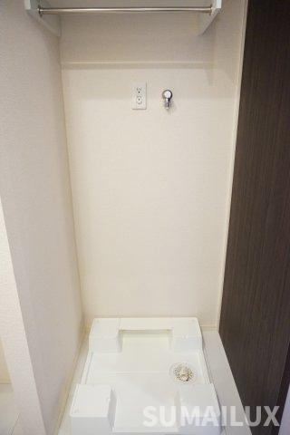 熊本市南区島町１丁目のアパートの洗面所