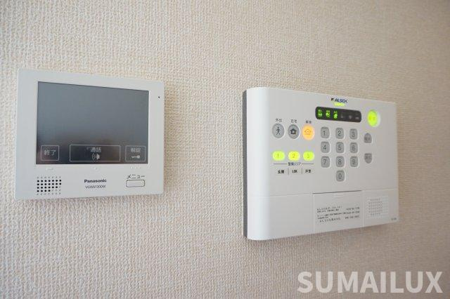 熊本市南区島町１丁目のアパートのセキュリティ