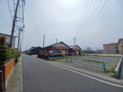 【前面道路含む現地写真】 | 熊谷市中央3丁目 1250万 土地