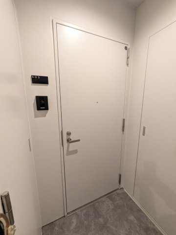 ルミアージュ登戸の玄関