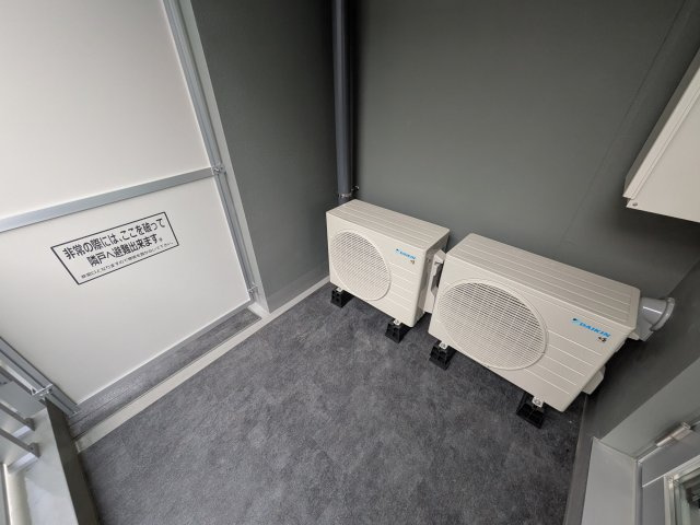 ルミアージュ登戸のバルコニー