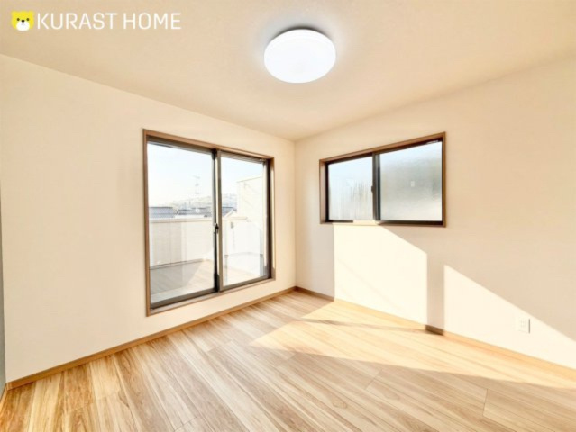 京都市西京区松室中溝町　新築戸建の洋室|洋室6.1帖