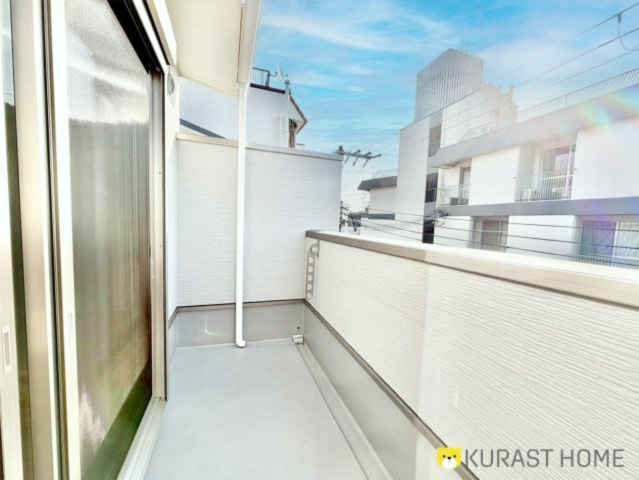 京都市西京区松室中溝町　新築戸建のバルコニー|バルコニー（3階南側）