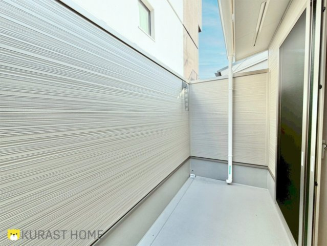 京都市西京区松室中溝町　新築戸建のバルコニー|バルコニー（3階北側）