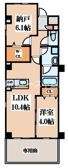 【間取り】 | アベニュー瓢箪山