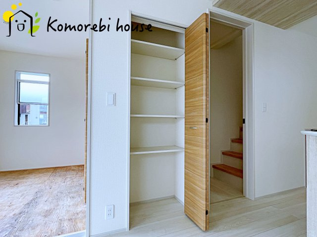 桶川市上日出谷南3丁目　新築一戸建て　ブルーミングガーデン　01の収納|収納スペース豊富です