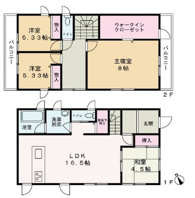 【間取り】 | 間取りは4SLDKになります。
