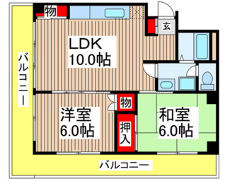 【間取り】 | ハイツエスポワール