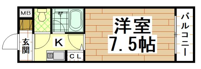 サイレストＳＢの間取り